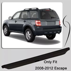 Rear Trunk Security Cargo Cover Privacy Shade Shield For 2008-2012 Ford Escape